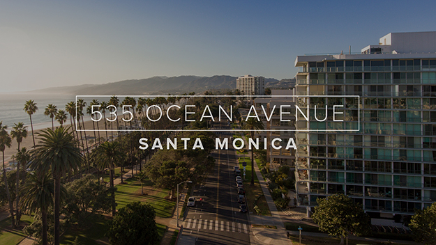 535 Ocean Avenue Santa Monica Ocean Aire Condo Video