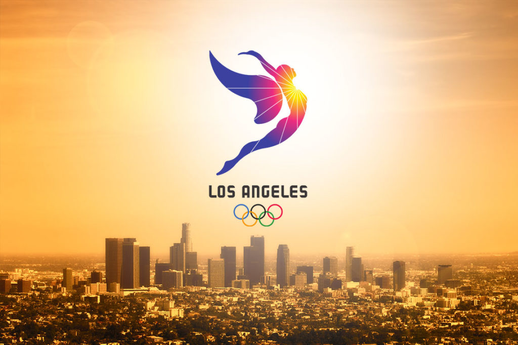 Logo for the 2028 summer games