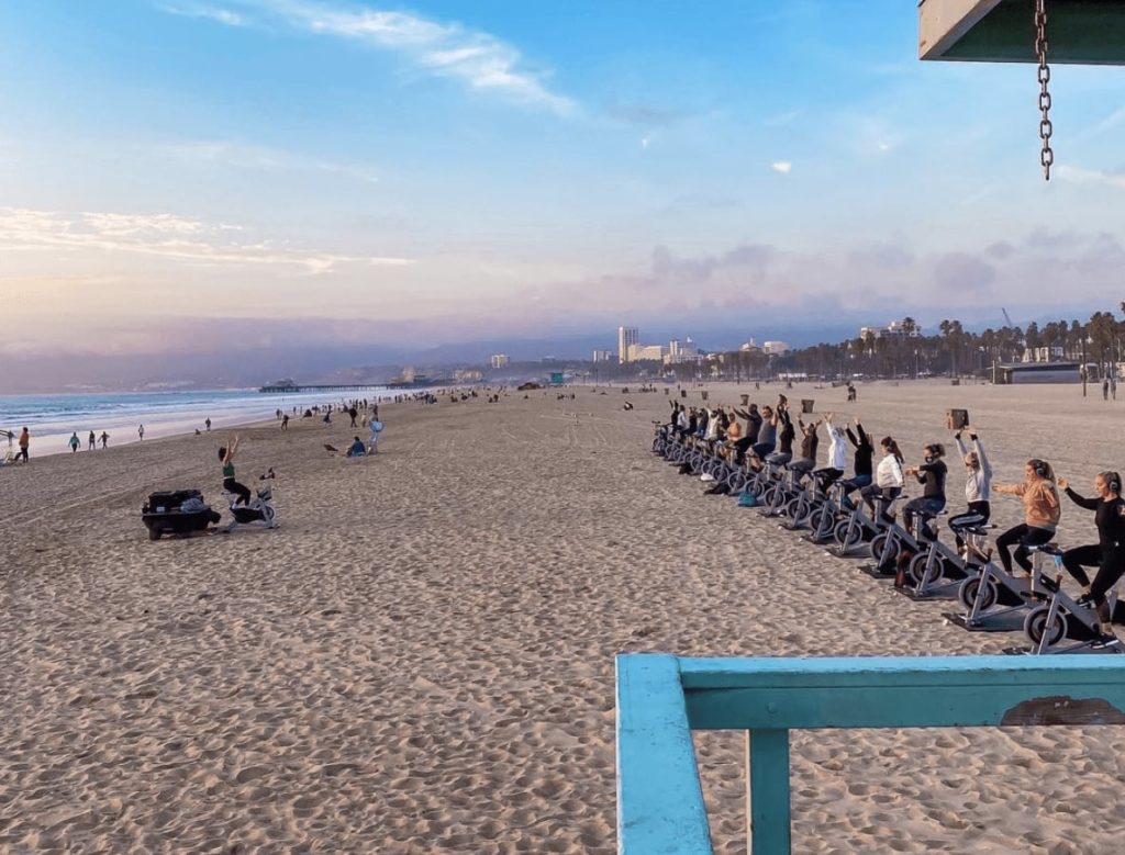 Beach Cycling